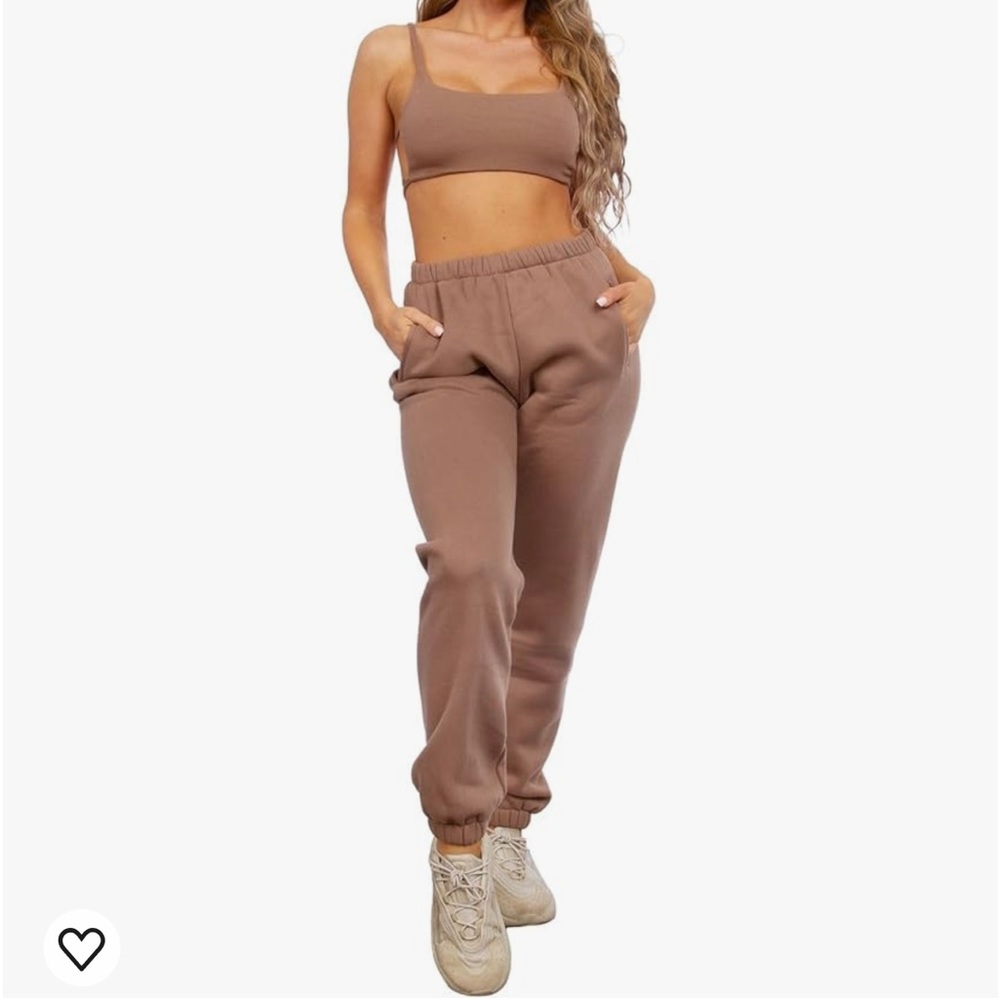 LOVER BOY JOGGER SET in MOCHA purchased from SKULL HOUSE DESIGNS in size SMALL